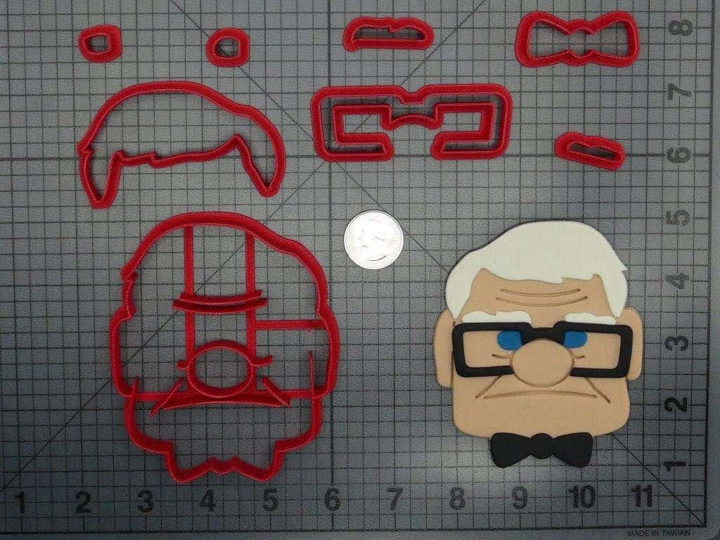 Up - Carl Head 266-C992 Cookie Cutter Set