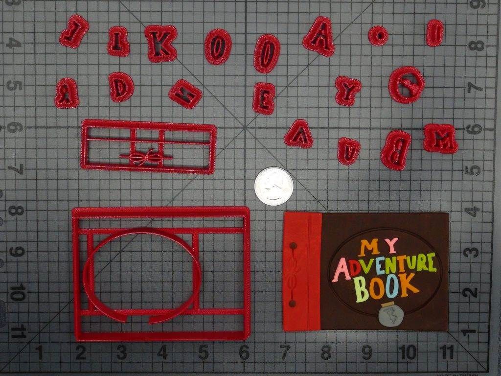Up - My Adventure Book 266-C997 Cookie Cutter Set