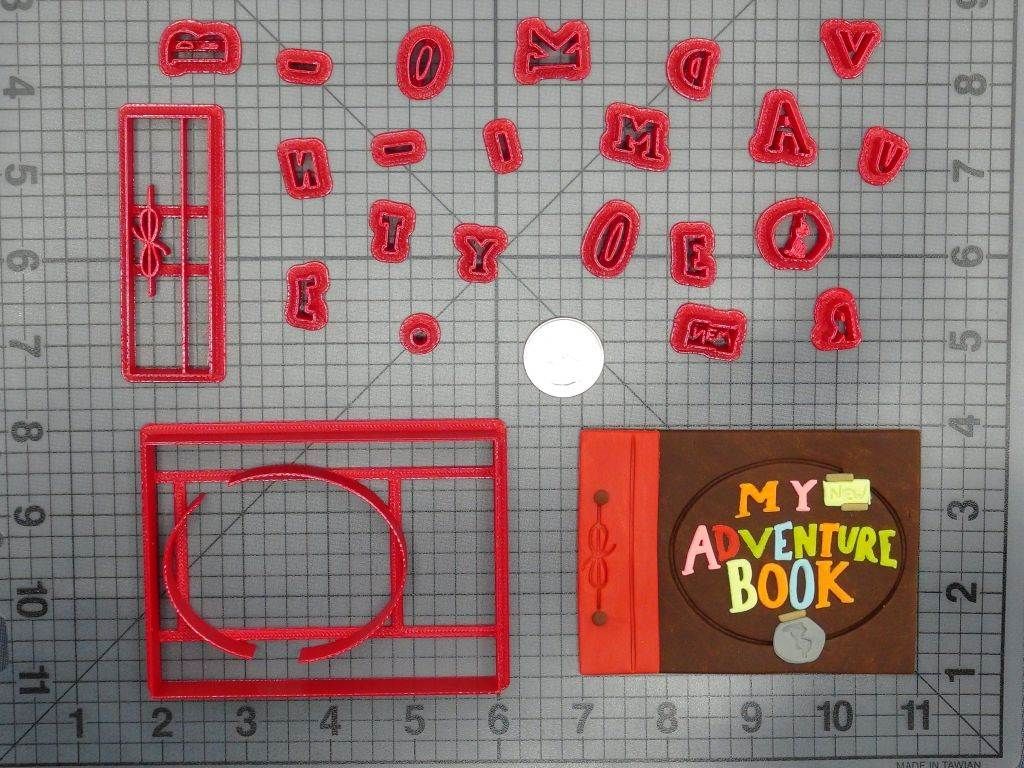 Up - My New Adventure Book 266-C998 Cookie Cutter Set