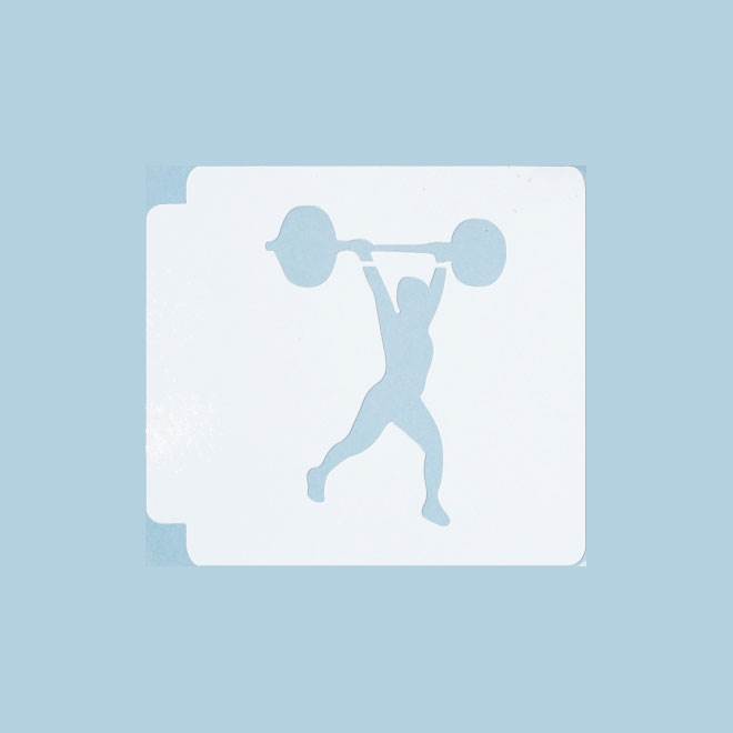 Weightlifting 783-B585 Stencil