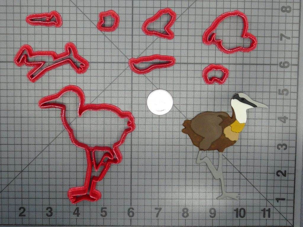 African Jacana Bird 266-D056 Cookie Cutter Set