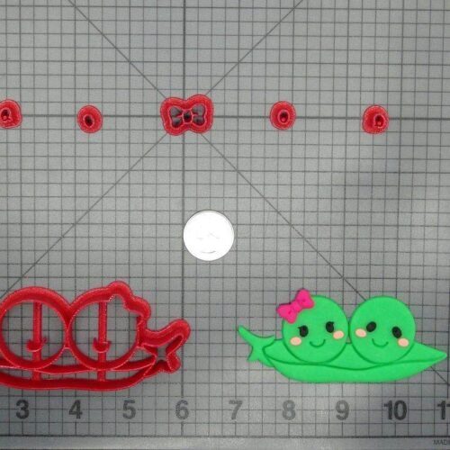 Baby Peas in a Pod 266-D057 Cookie Cutter Set