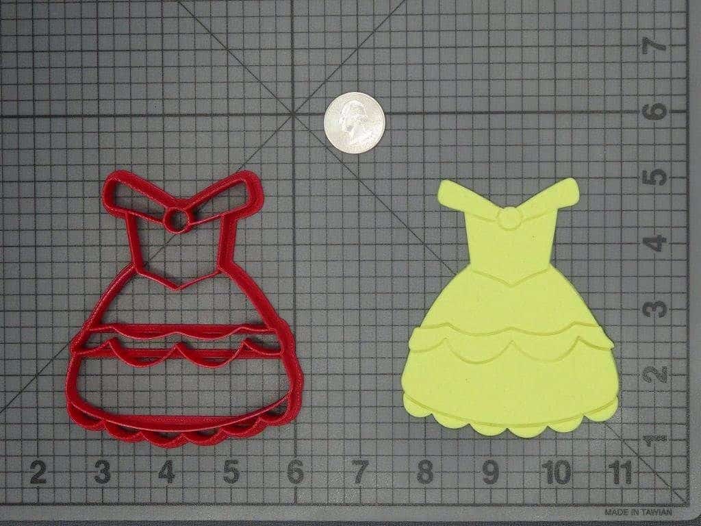 Beauty and the Beast - Belle Chibi Yellow Dress 266-C904 Cookie Cutter