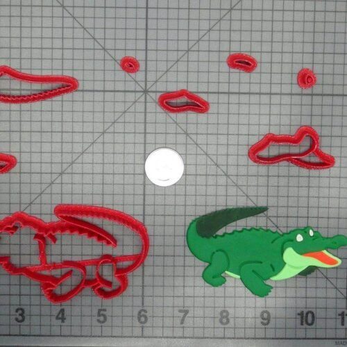 Crocodile 266-D061 Cookie Cutter Set