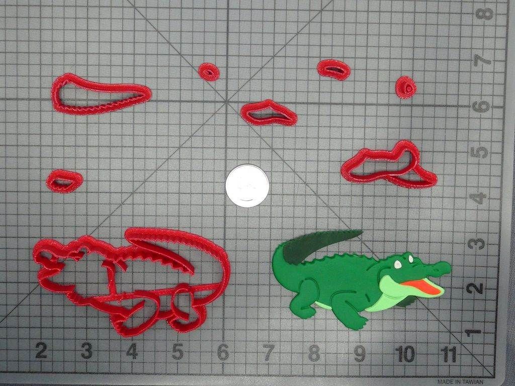 Crocodile 266-D061 Cookie Cutter Set