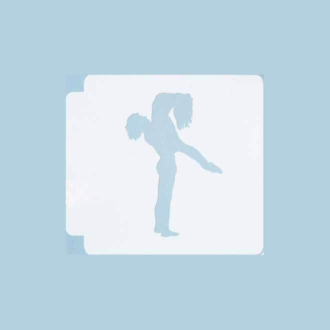 Dancing Couple 783-C053 Stencil Silhouette