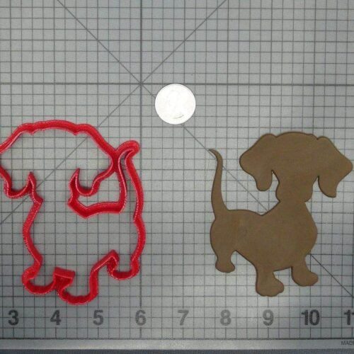 Dog - Dachshund 266-D015 Cookie Cutter Silhouette