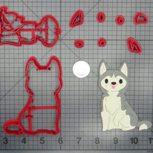 Husky Body 266-D115 Cookie Cutter Set
