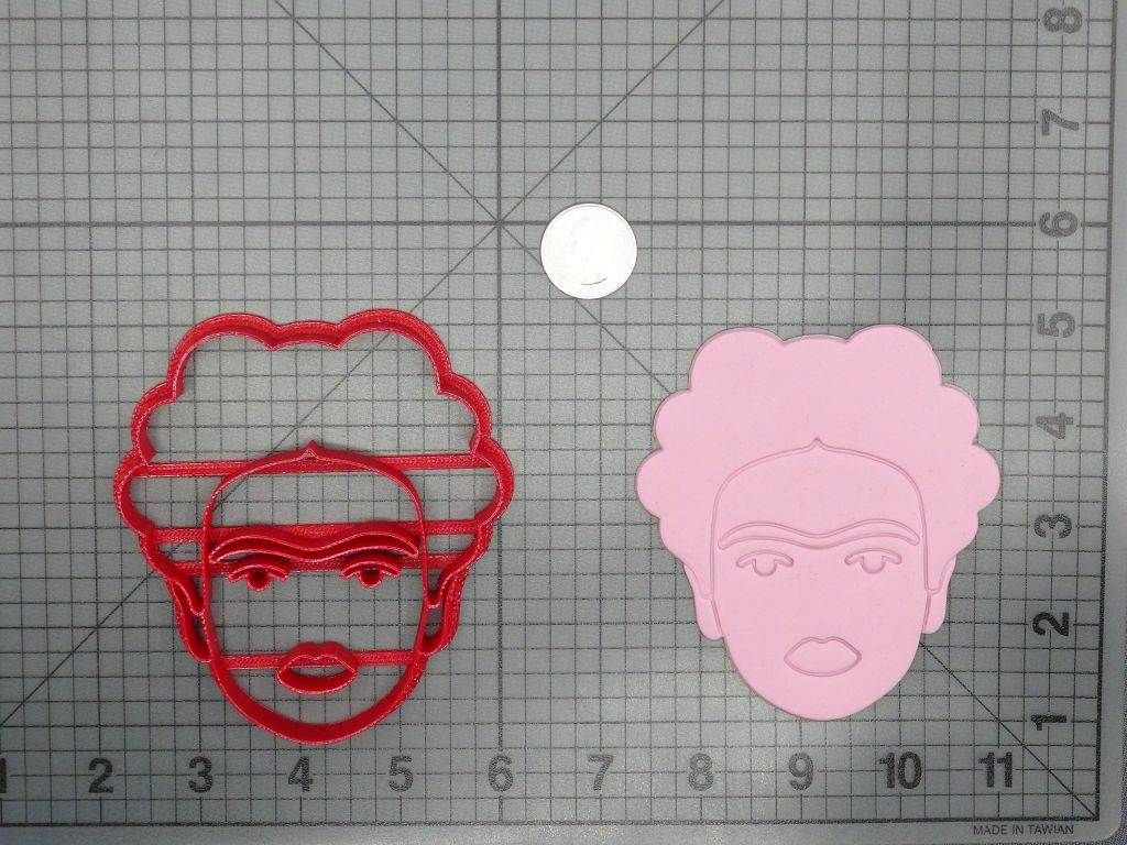 Frida Kahlo Head 266-D018 Cookie Cutter