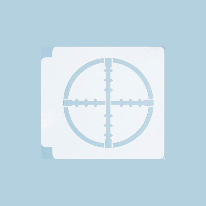 Gun Target 783-B909 Stencil