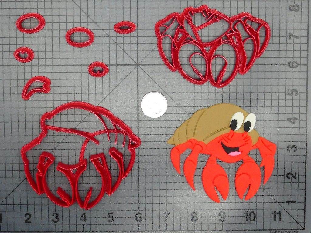 Hermit Crab Body 266-D139 Cookie Cutter Set