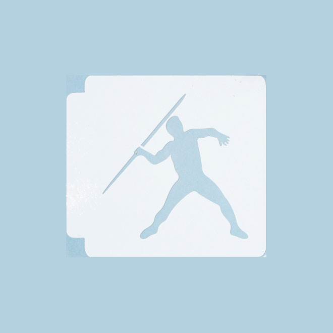 Javelin Thrower 783-B977 Stencil