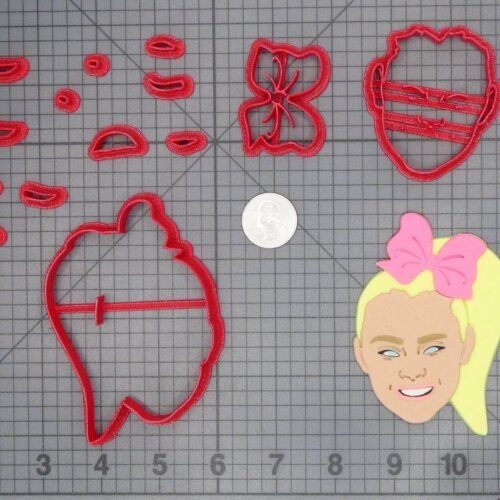 Jojo Siwa Head 266-C834 Cookie Cutter Set