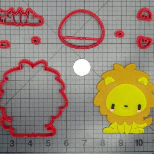 Lion Body 266-D105 Cookie Cutter Set