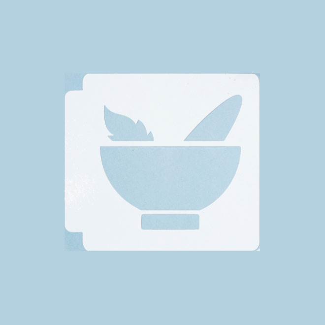 Mortar and Pestle 783-B913 Stencil
