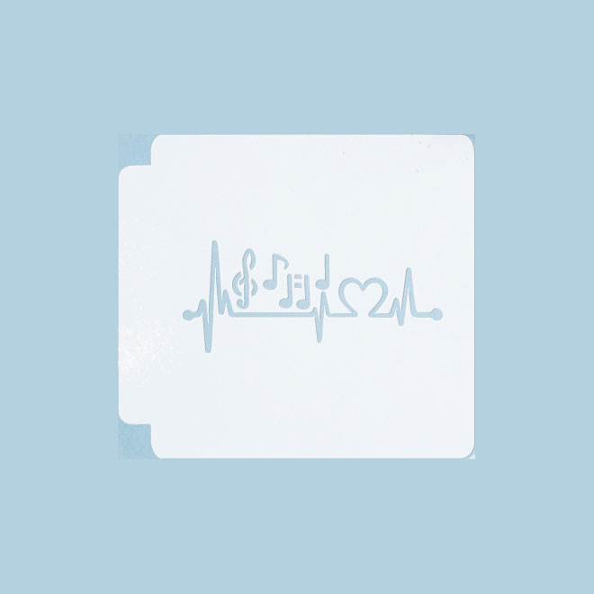 Music Pulse 783-C069 Stencil