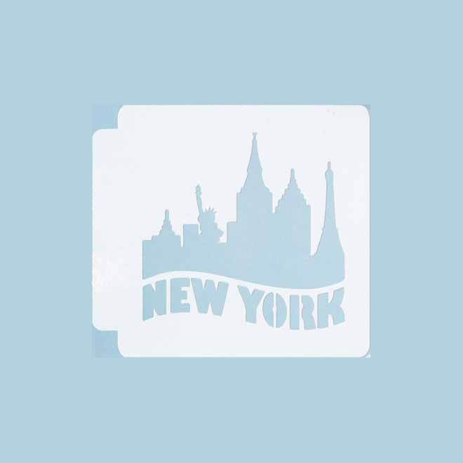 New York with Skyline 783-C120 Stencil