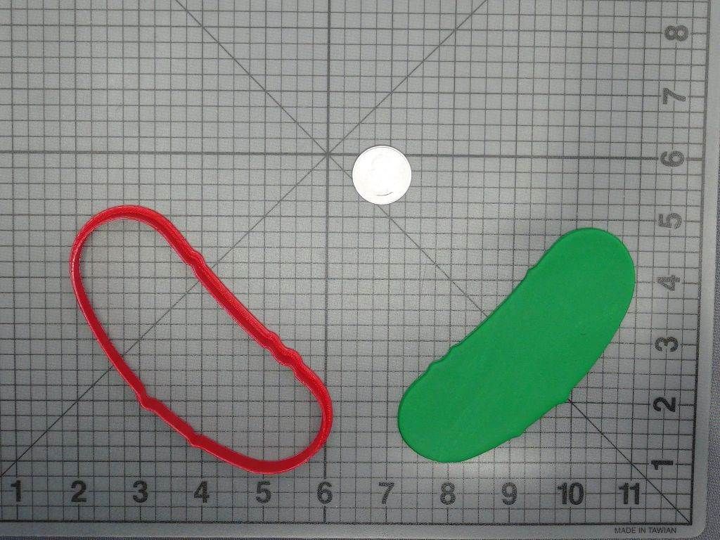 Pickle 266-C792 Cookie Cutter Silhouette