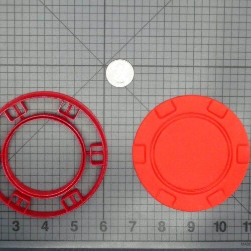 Poker Chip 266-D122 Cookie Cutter