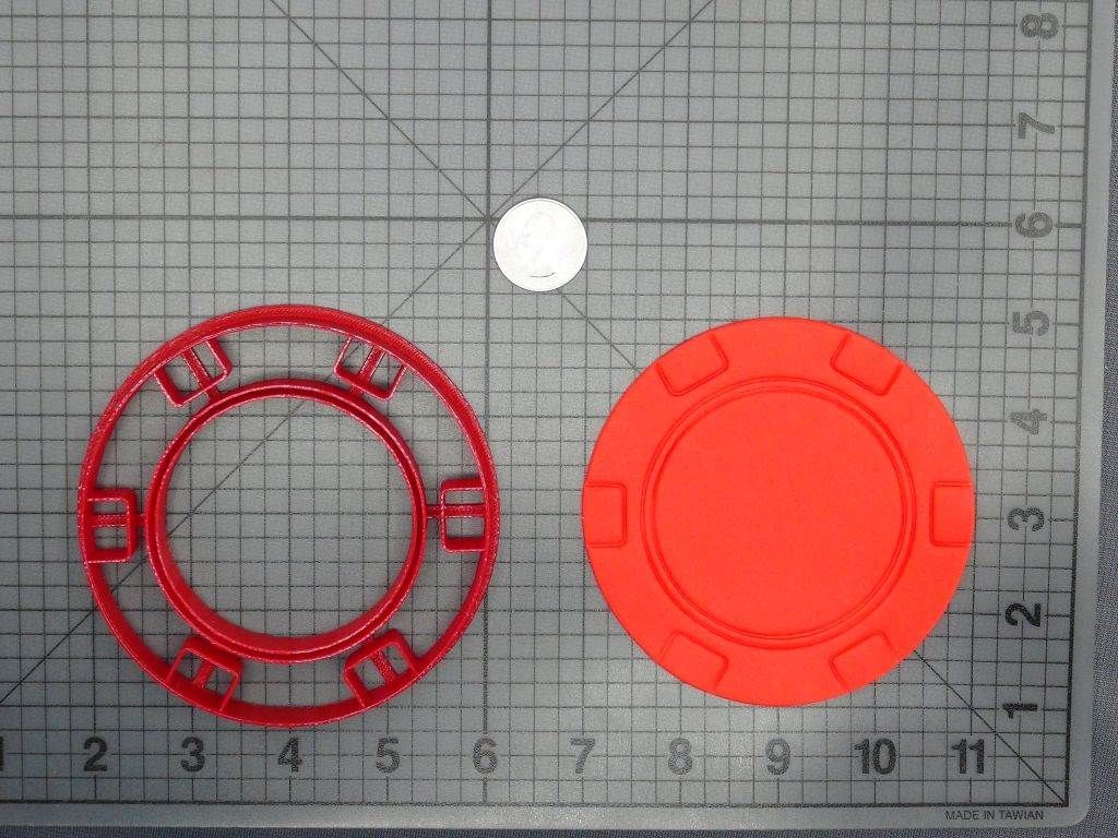 Poker Chip 266-D122 Cookie Cutter