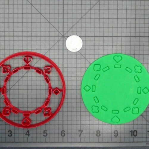 Poker Chip 266-D123 Cookie Cutter