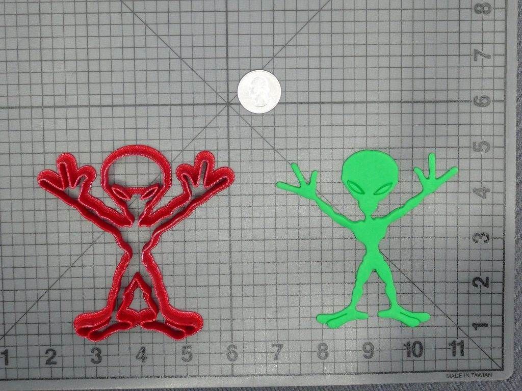 Alien Body 266-D195 Cookie Cutter