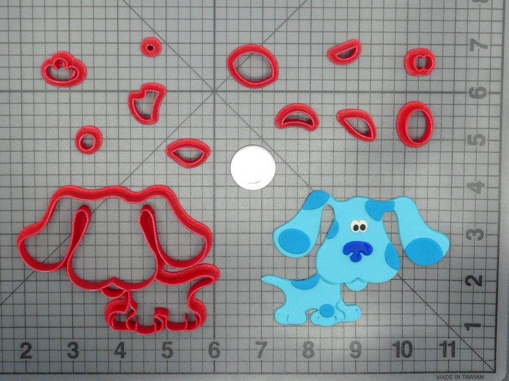Blues Clues - Blue Body 266-D240 Cookie Cutter Set