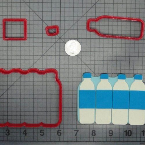 Case of Water Bottles 266-D166 Cookie Cutter Set