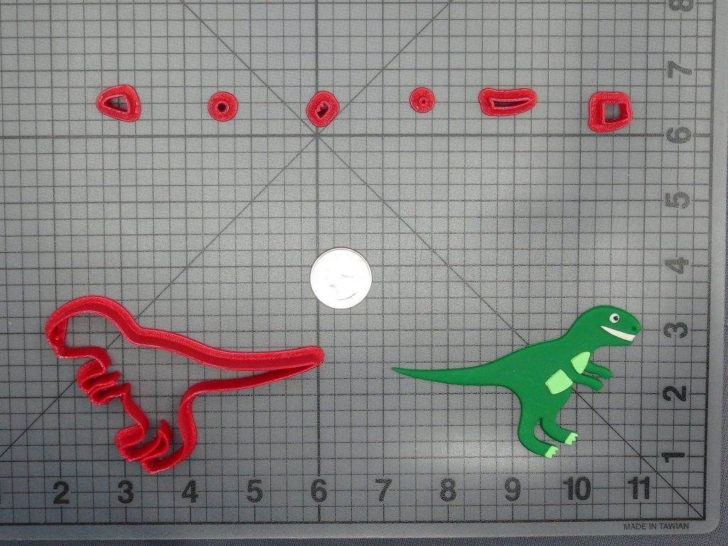 Dinosaur - Tyrannosaurus Rex Body 266-D154 Cookie Cutter Set
