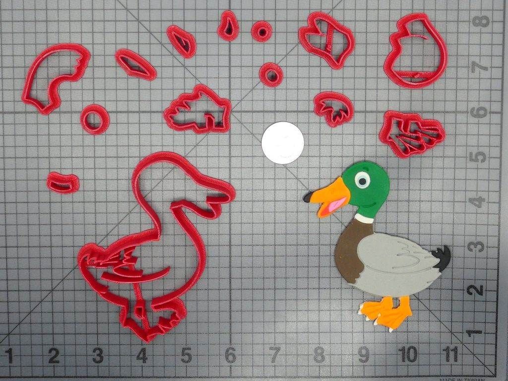 Duck Body 266-D219 Cookie Cutter Set