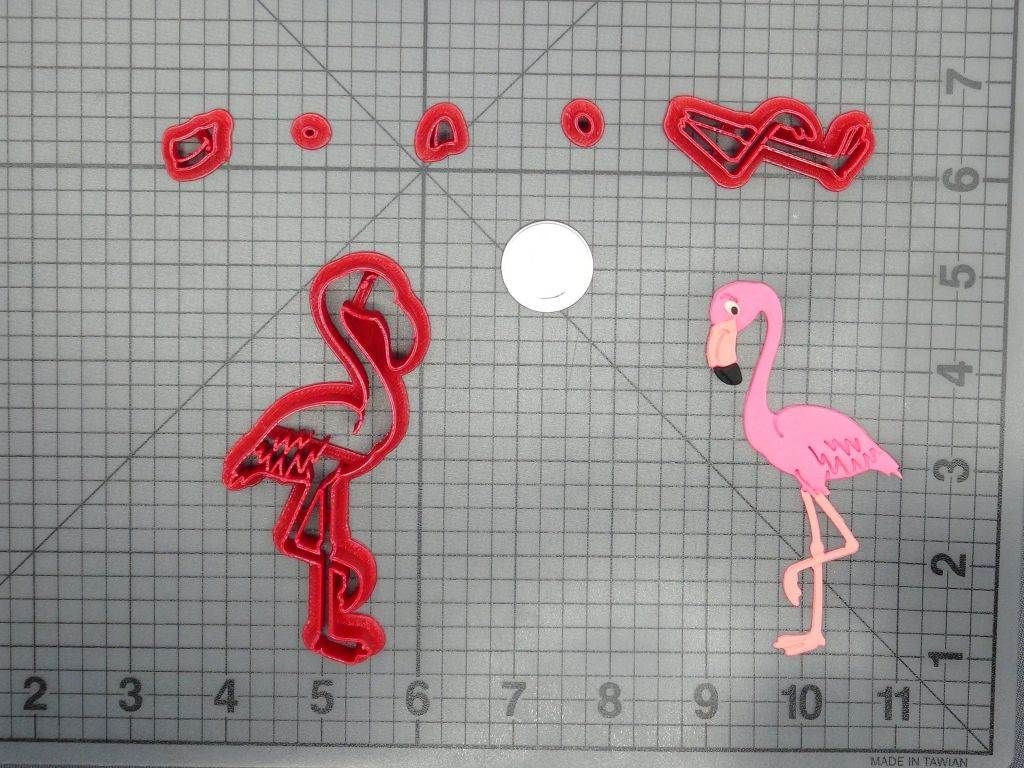Flamingo Body 266-D221 Cookie Cutter Set