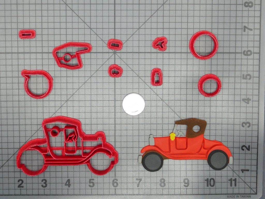 Ford Model A Car 266-D173 Cookie Cutter Set