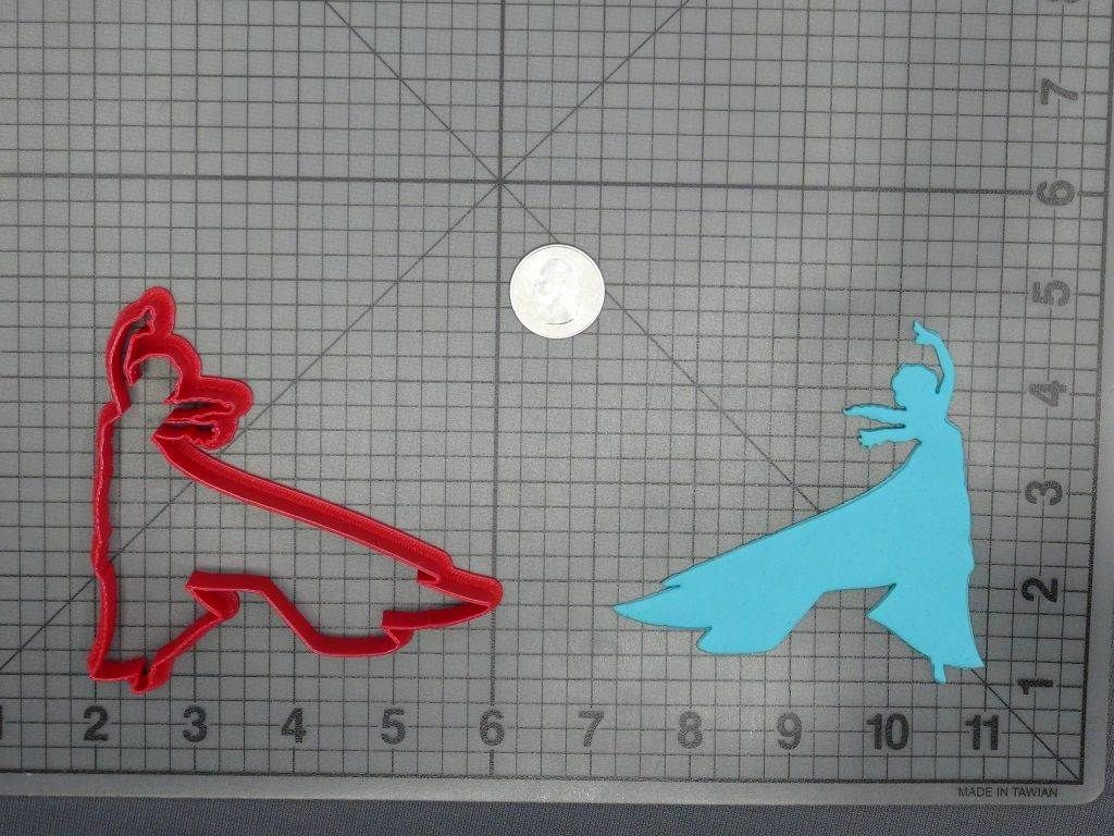 Frozen - Elsa Body 266-D234 Cookie Cutter Silhouette