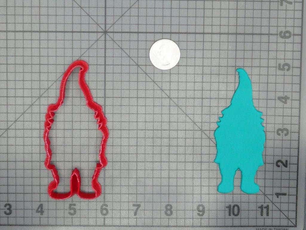 Gnome Body 266-D197 Cookie Cutter Silhouette