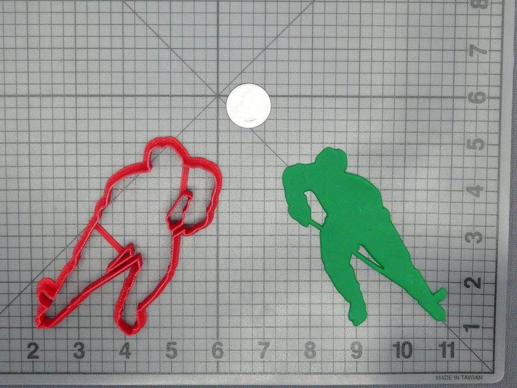 Hockey Player Body 266-D203 Cookie Cutter