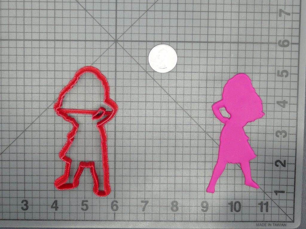 Moana Body 266-D271 Cookie Cutter