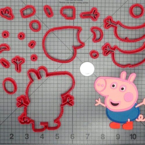Peppa Pig - George Body 266-D174 Cookie Cutter Set