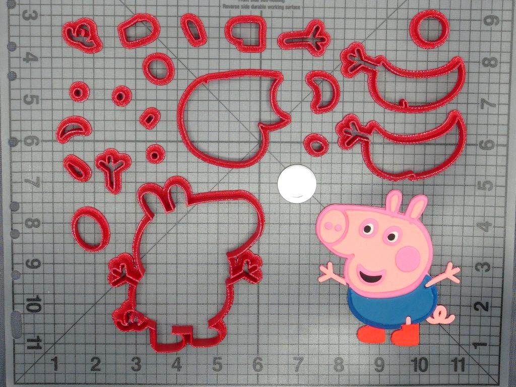 Peppa Pig - George Body 266-D174 Cookie Cutter Set