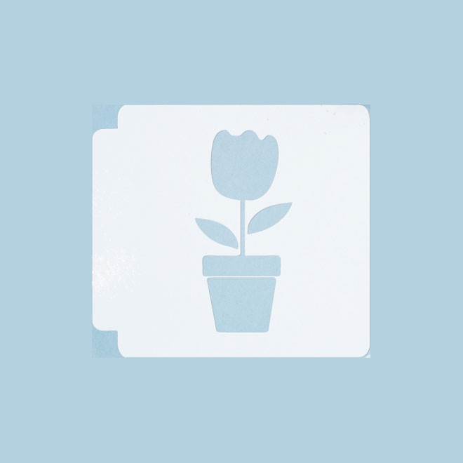 Potted Flower 783-C082 Stencil