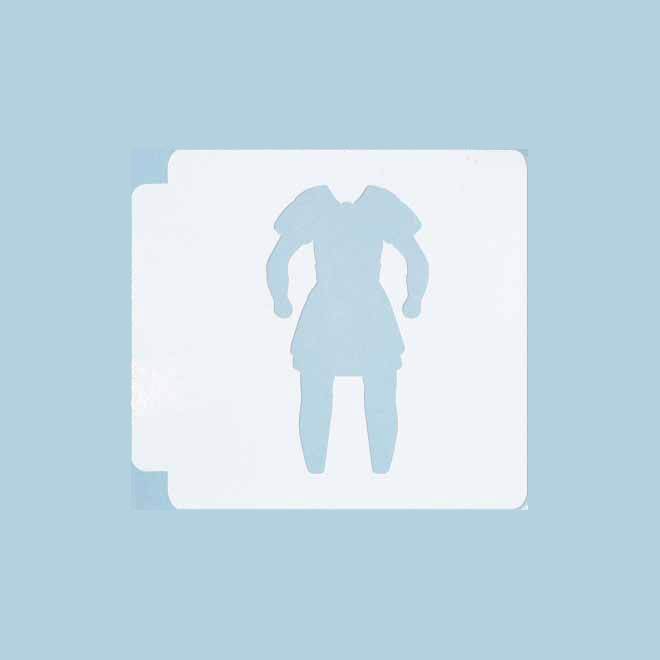 Samurai Armor 783-C003 Stencil Silhouette