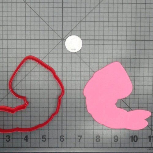 Shrimp 266-D053 Cookie Cutter Silhouette