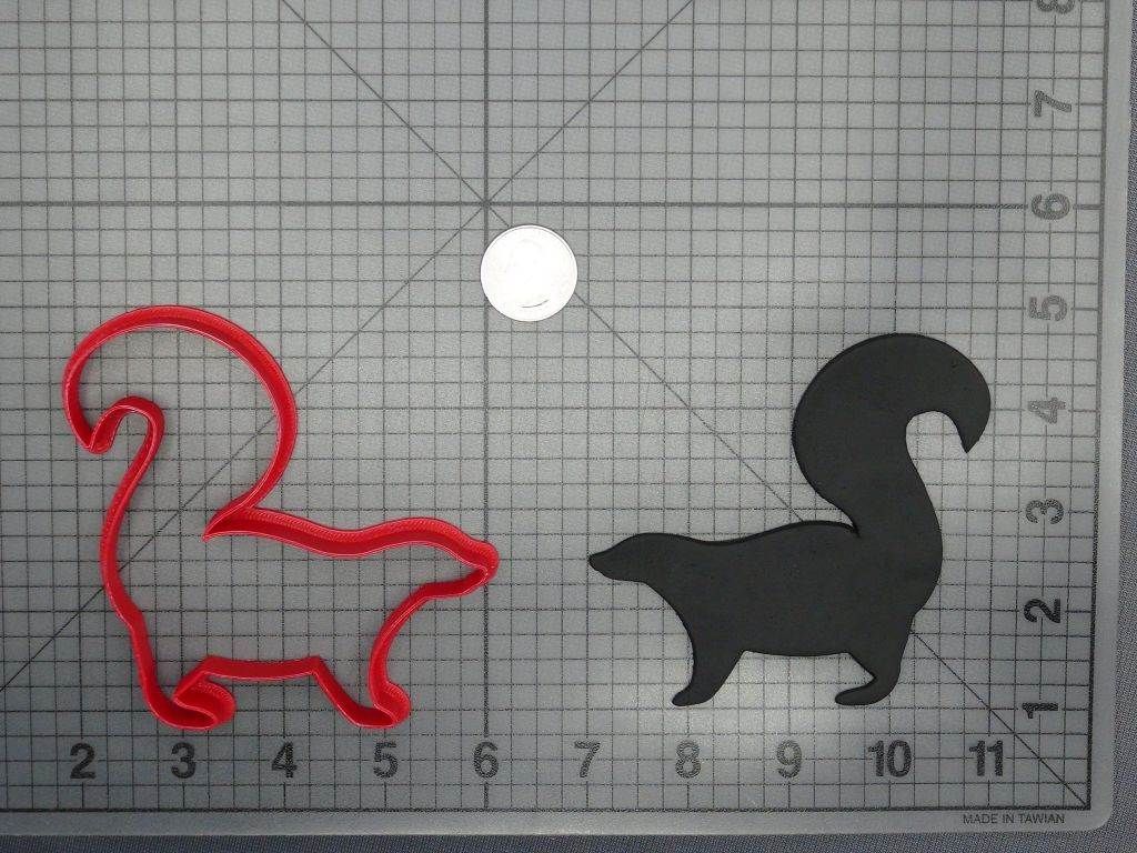 Skunk 266-D054 Cookie Cutter Silhouette