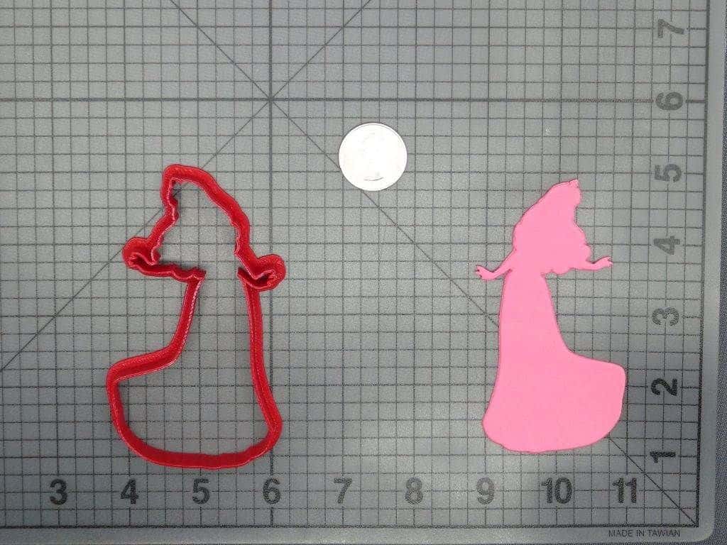 Sleeping Beauty - Aurora Body 266-D270 Cookie Cutter Silhouette