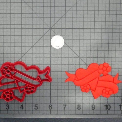 Tattoo Hearts 266-D055 Cookie Cutter