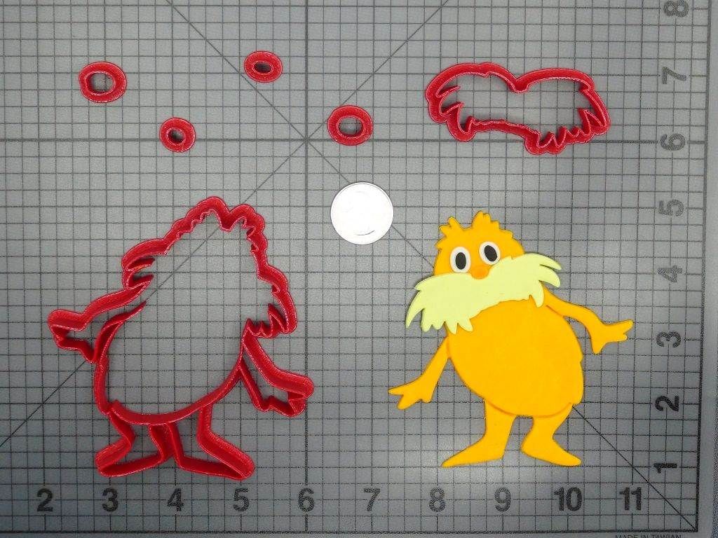The Lorax Body 266-C915 Cookie Cutter Set