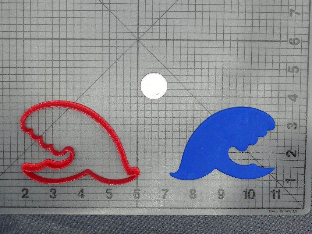 Wave 266-D130 Cookie Cutter Silhouette