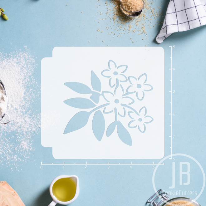 Flower - Jasmine 783-C190 Stencil