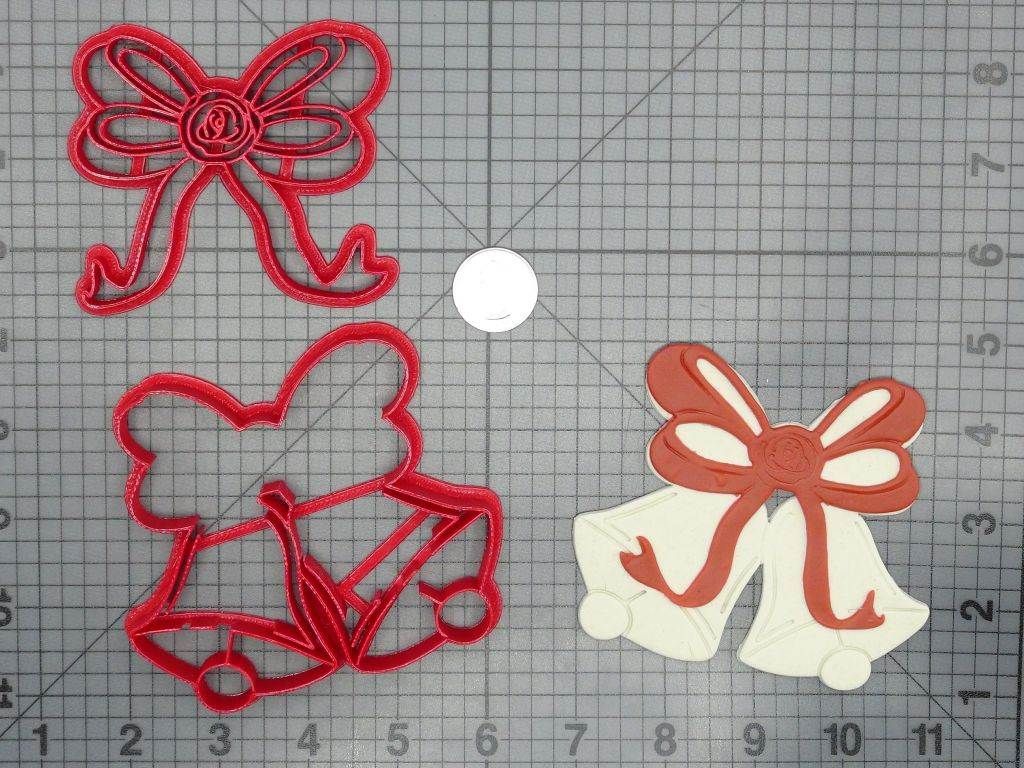 Wedding Bells 266-D763 Cookie Cutter Set
