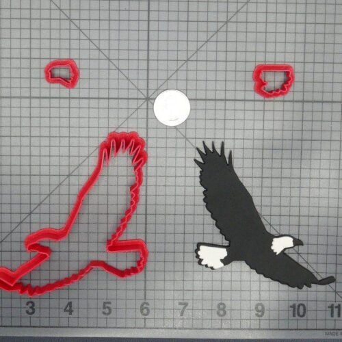 Bald Eagle Flying Body 266-D282 Cookie Cutter Set