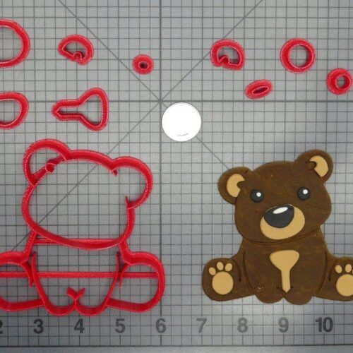 Bear Body 266-D299 Cookie Cutter Set